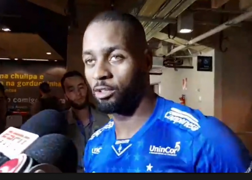 Dedé foi muito elogioso ao time do Cruzeiro e reforçou a união do grupo estrelado