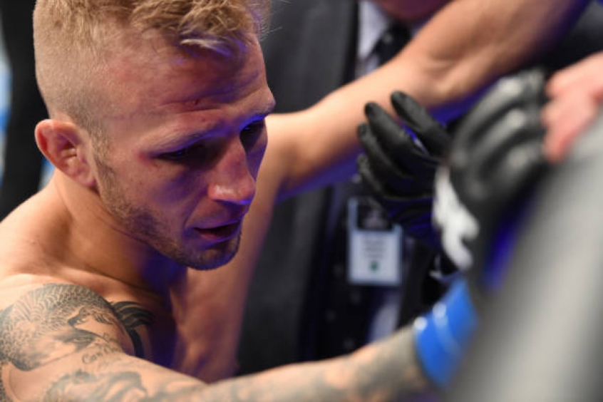 TJ Dillashaw assumiu a culpa pelo doping e disse que voltará mais forte ao MMA (Foto: Getty Images)