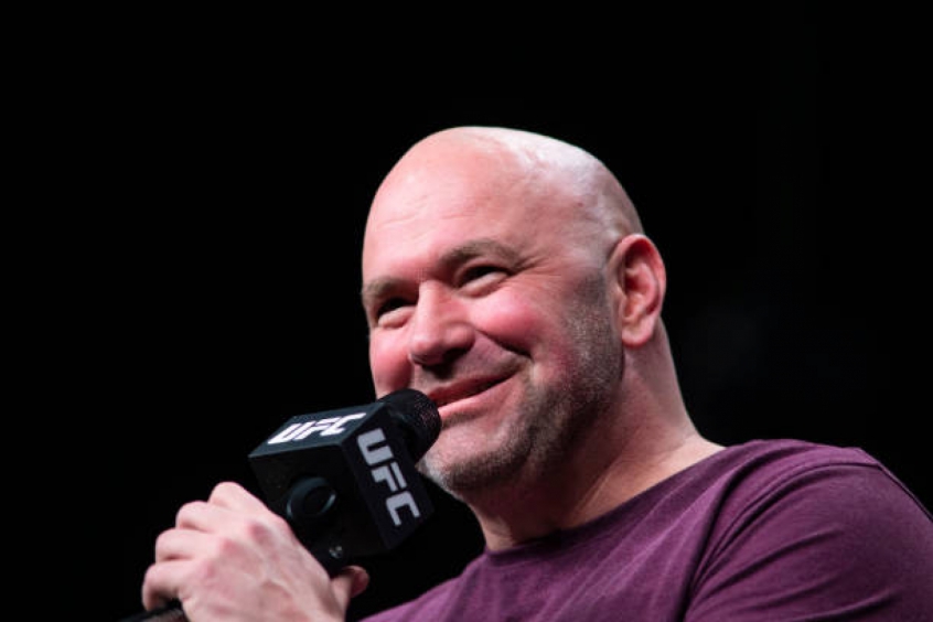 Presidente do UFC fez questão de exaltar o duelo entre Adesanya e Gastelum no UFC 236 (Foto: Getty Images)