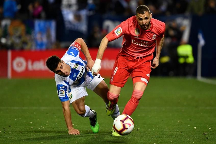 Leganés x Real Madrid - Benzema