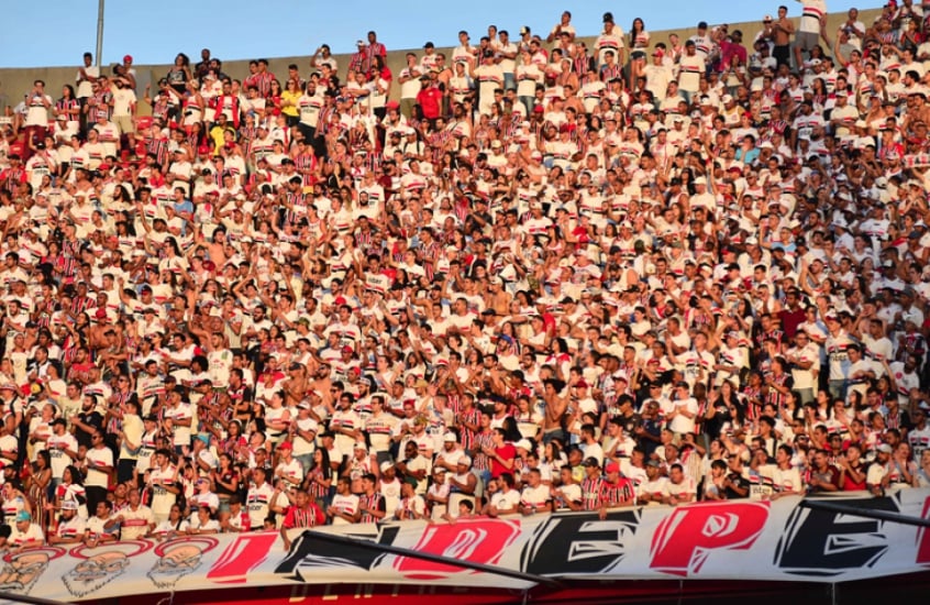 São Paulo x Botafogo - Torcida do São Paulo