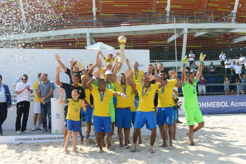 Brasil Vence As Eliminatorias Da Copa Do Mundo De Futebol De Areia Lance