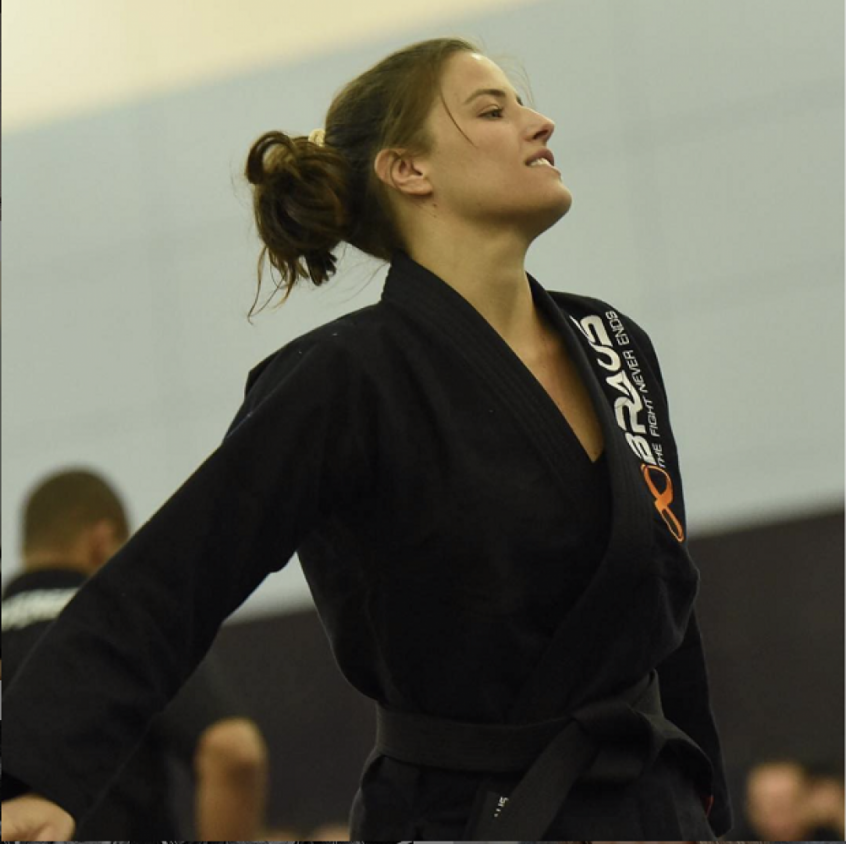 Ana, campeã mundial de Jiu-Jitsu em 2017, que o bi neste ano de 2019 (Foto: Divulgação)