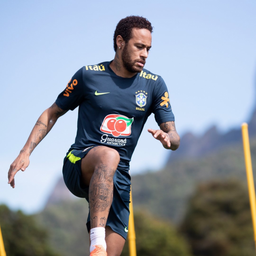 Treino SeleÃ§Ã£o 31.05.19 - Neymar