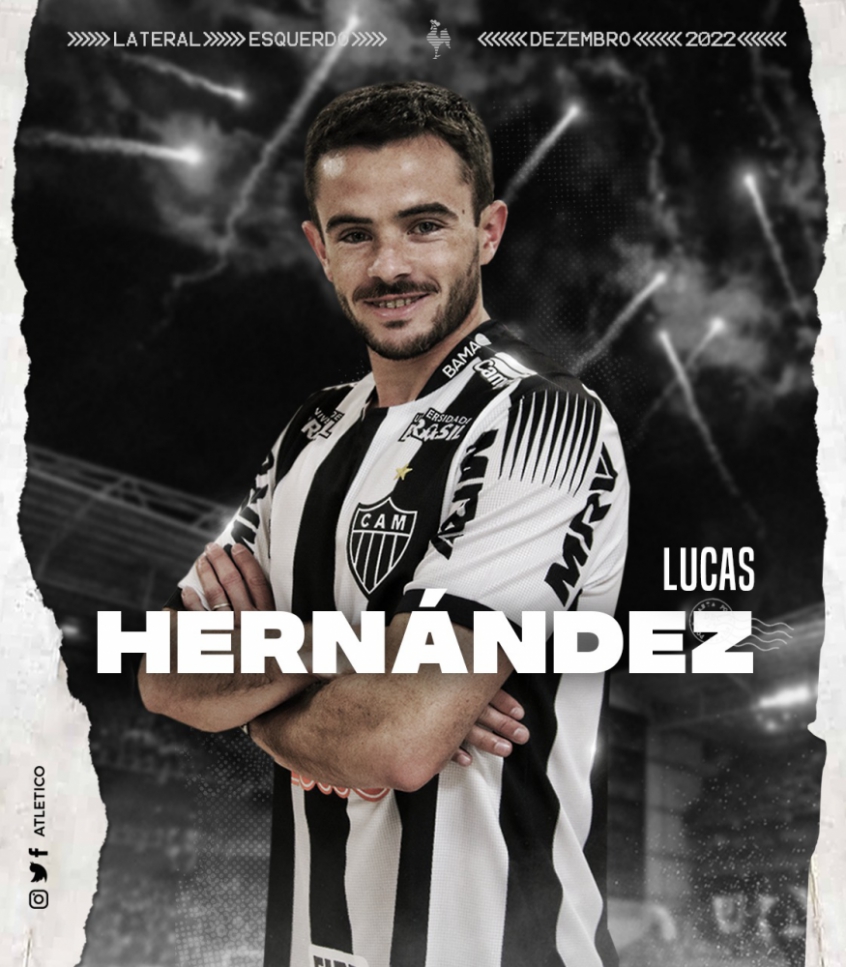 Hernández vai disputar espaçp com Fábio Santos, atual titular da equipe alvinegra