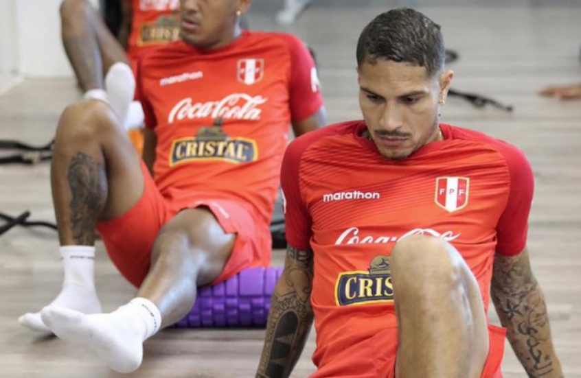 Treino Seleção do Peru