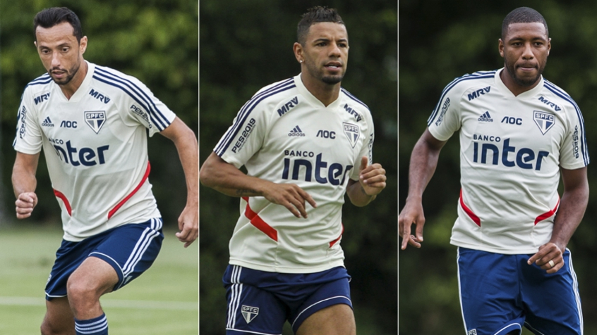 Nenê, Bruno Peres e Jucilei