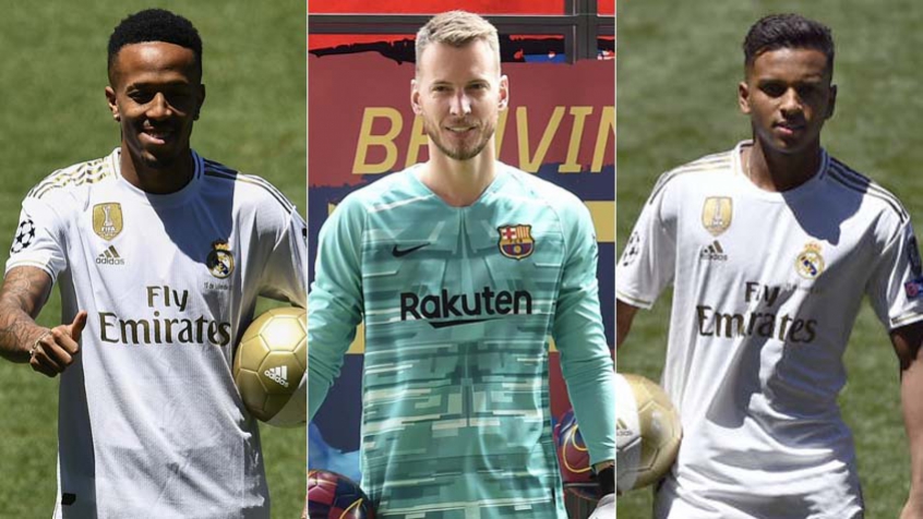 Montagem - Militão, Neto e Rodrygo