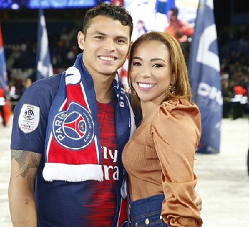 Em Lisboa, esposa de Thiago Silva vai às compras e revela: 'A gente chora  desconto' | LANCE!