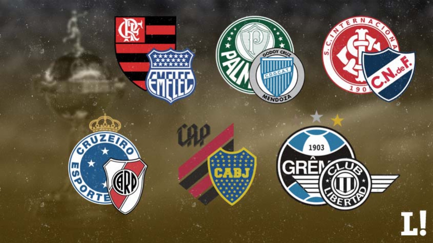 Montagem Oitavas Libertadores