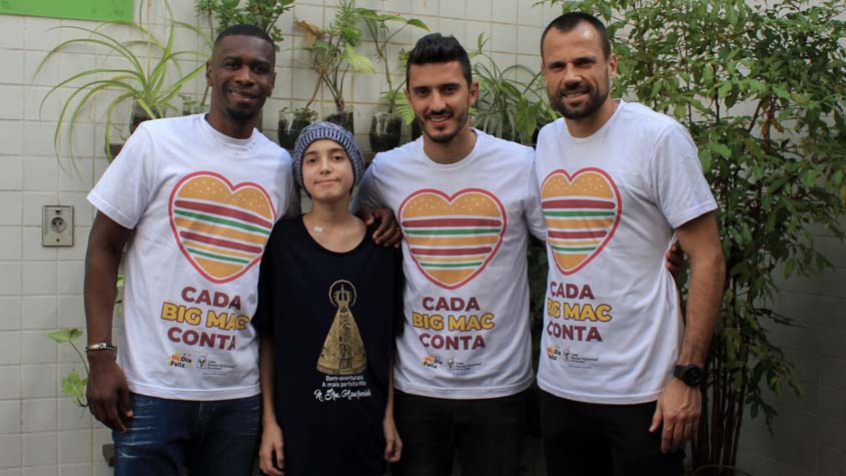 Juan, Marquinho e Cavalieri
