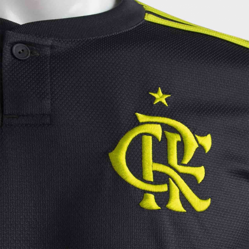uniforme do flamengo cinza