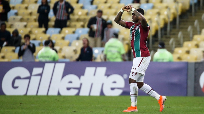 Fluminense x Internacional - Comemoração