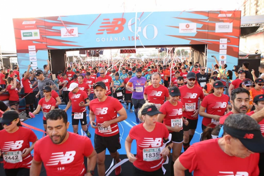 short de corrida new balance