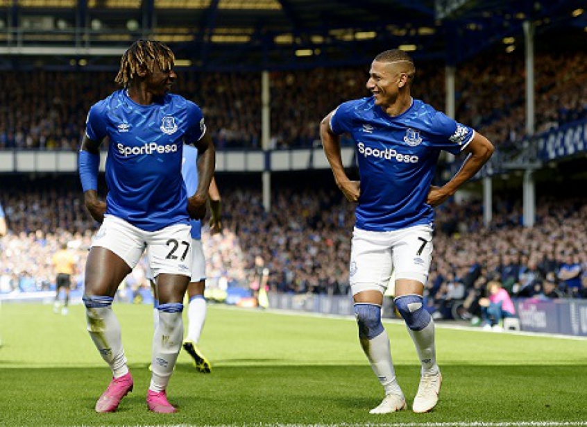 Richarlison e Kean - Everton x Wolverhampton