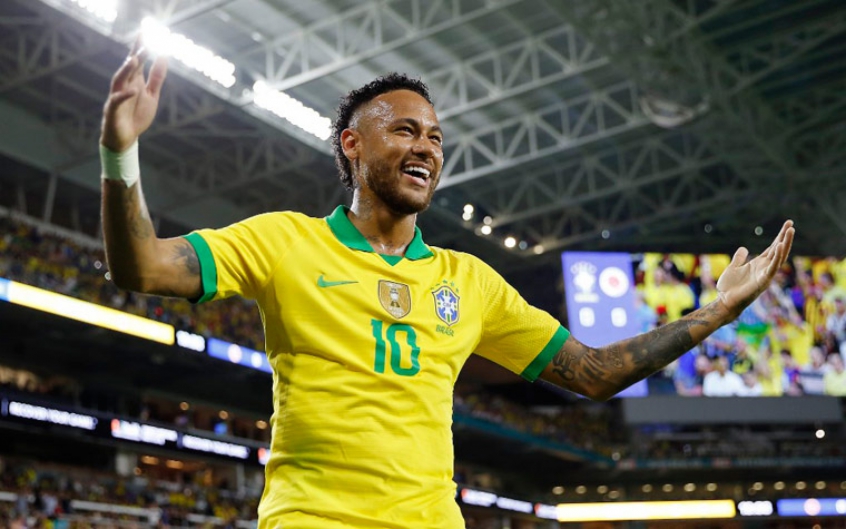 Brasil x Colômbia - Neymar