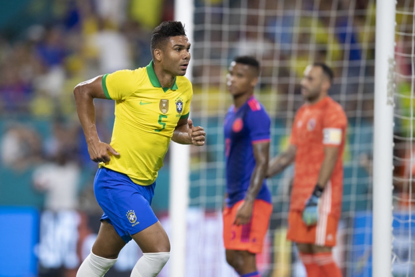 Brasil x Colômbia - Casemiro