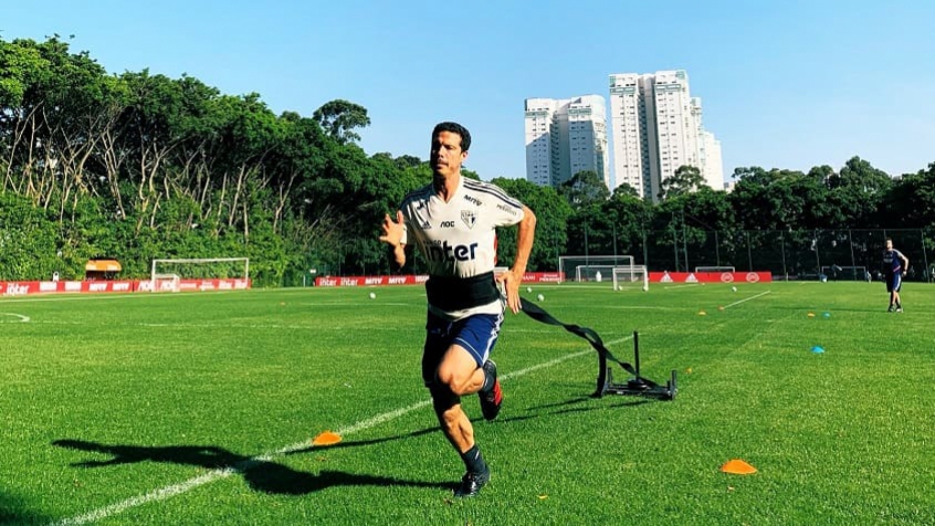 Hernanes - Treino do São Paulo
