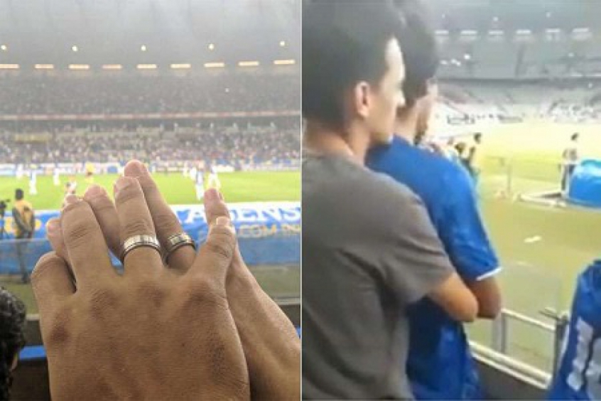 Casal homoafetivo foi atacado por torcedores do próprio clube por postarem uma foto de mãos dadas no Mineirão