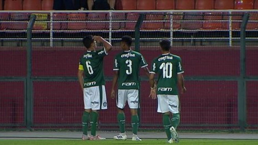 Pela Copa do Brasil sub-20, Palmeiras atropela o Flu no jogo de ida