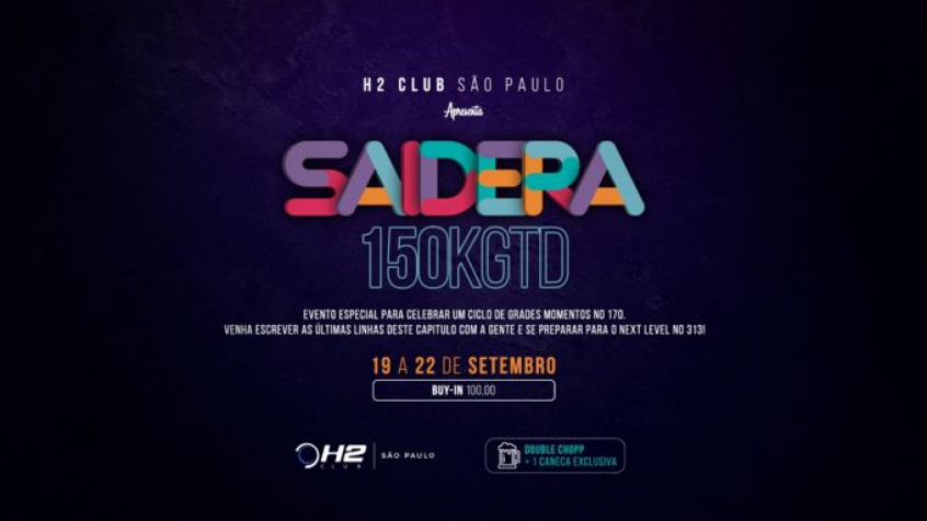 Torneio 'Saidera' de pôquer