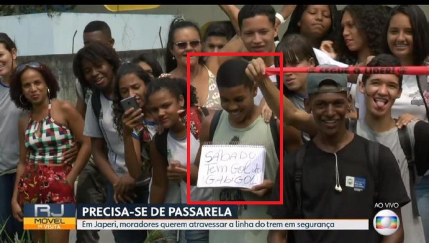 Torcedor Do Flamengo Exibe Recado Ao Vivo No Rjtv Sabado Tem Gol Do Gabigol Lance Torcedor Do Flamengo Exibe Recado Ao Vivo No Rjtv Sabado Tem Gol Do Gabigol Lance