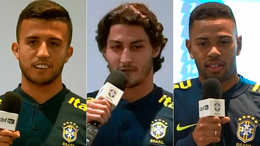 Montagem - Matheus Henrique, Marcinho e Renan Lodi
