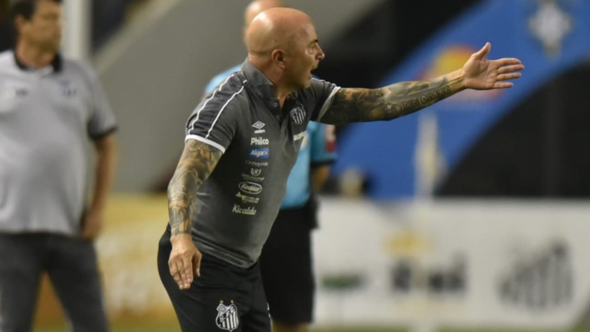 Santos x Ceará - Sampaoli