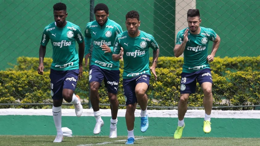 Palmeiras deverá contar com até três atletas para jogo contra o São Paulo
