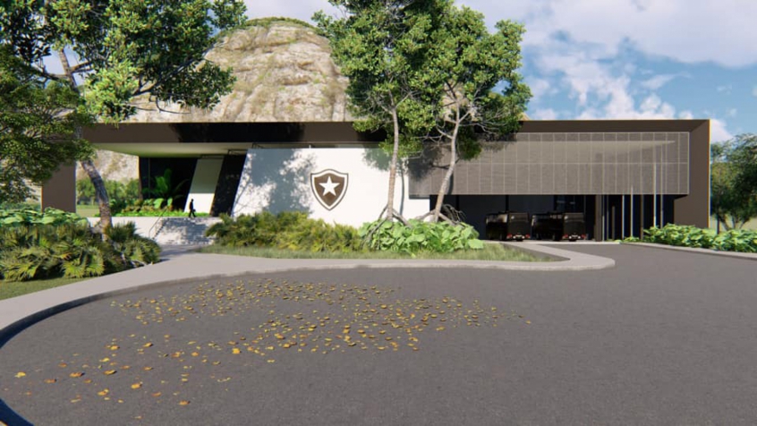 CT do Botafogo - Obra