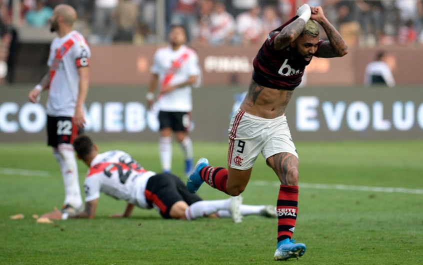 Flamengo x River Plate - Celebración