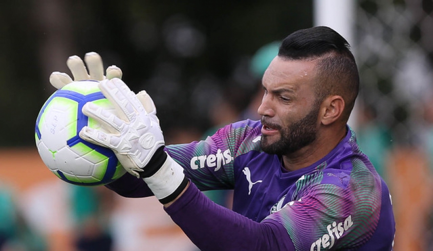 Weverton comemora dois anos de Palmeiras e mira 100º jogo pelo clube