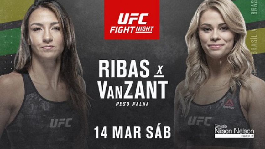 Em alta no peso-palha, Amanda Ribas teve o confronto com Paige VanZant oficializado pelo UFC (Foto: Divulgação/UFC)