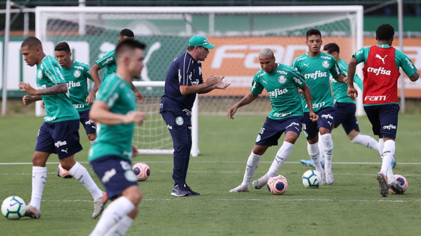 Palmeiras aprimora estilo de marcar sob pressão que Luxa quer implantar