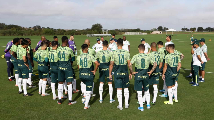 Palmeiras se reapresenta e inicia preparação para encarar o Corinthians