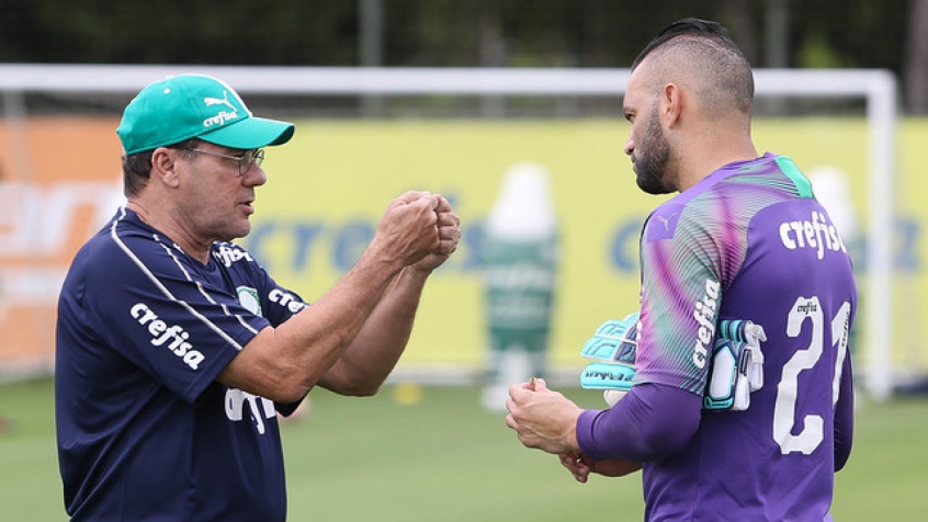 Riso com nomes errados e sede de ganhar: Weverton fala sobre Luxa