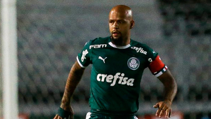 Capitão do Palmeiras, Felipe Melo fala em se aposentar no clube e explica por que não bate pênalti