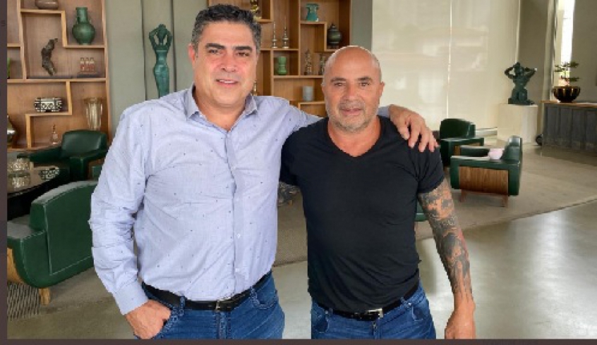 Sampaoli teve acerto rápido com Galo. Sérgio Sette Câmara fez o anúncio no Twitter