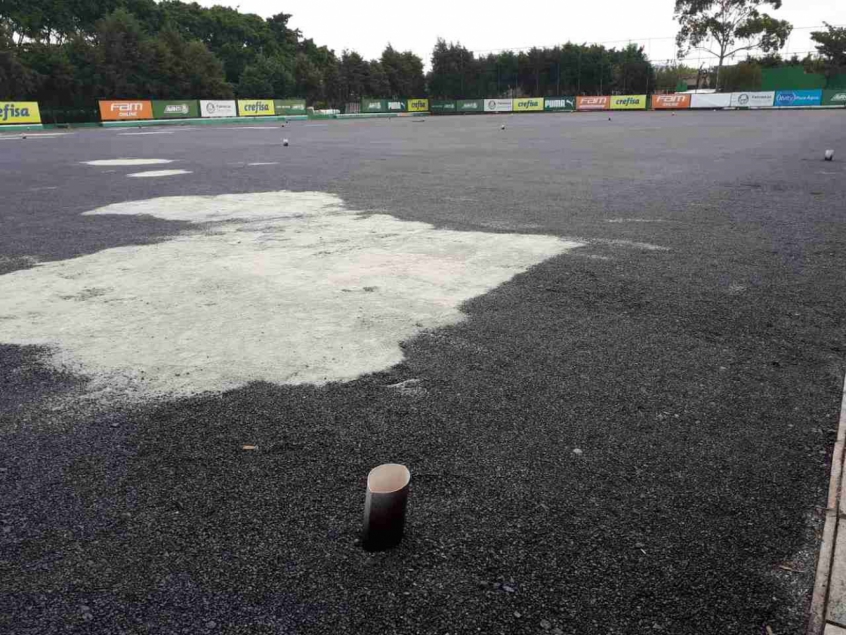 Palmeiras marca treino no Allianz em véspera de confronto pelo Paulistão