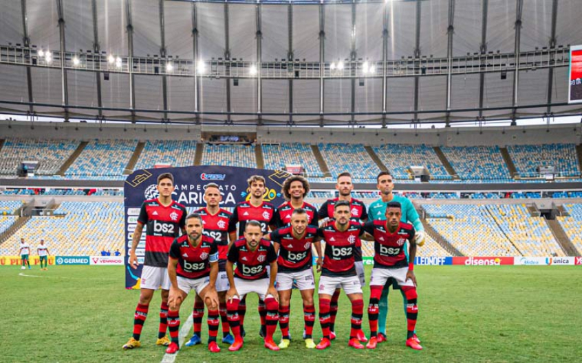Flamengo Posado x Portuguesa - Maracanã Vazio