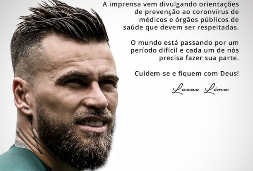Elenco do Palmeiras usa redes sociais para conscientizar sobre pandemia do coronavírus; confira