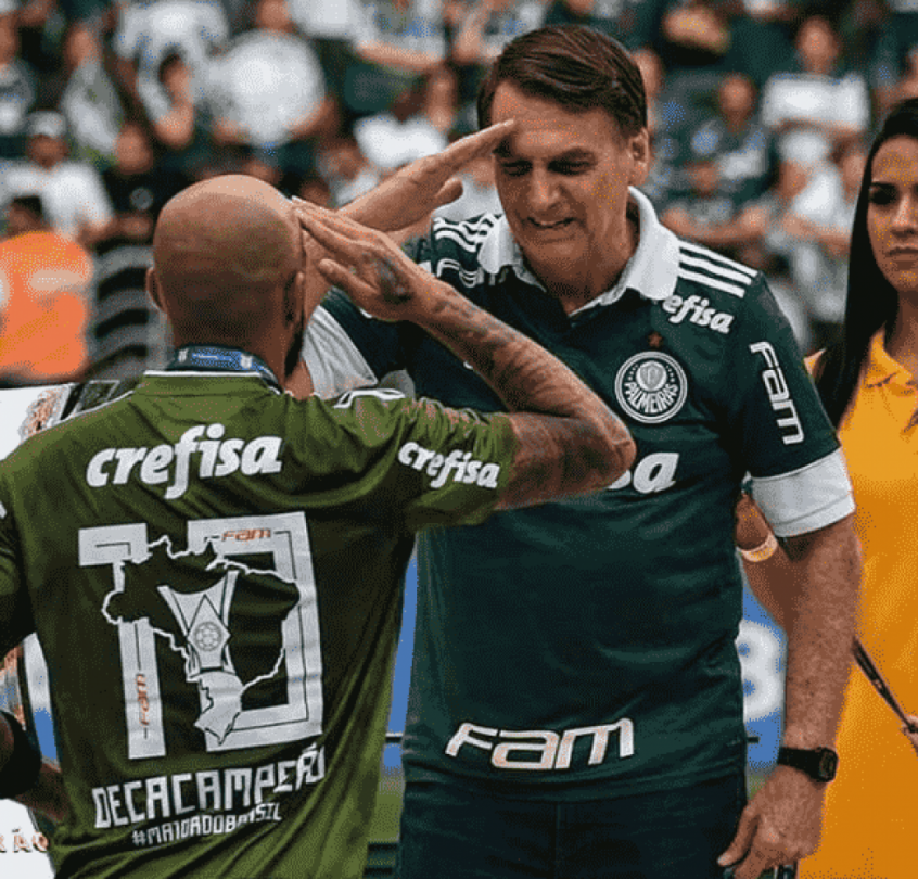 Felipe Melo e Bolsonaro