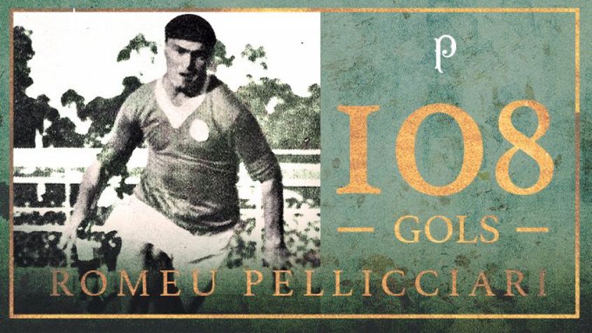 Palmeiras promove homenagem a Romeu Pellicciari, herói de 8 a 0 em Dérbi