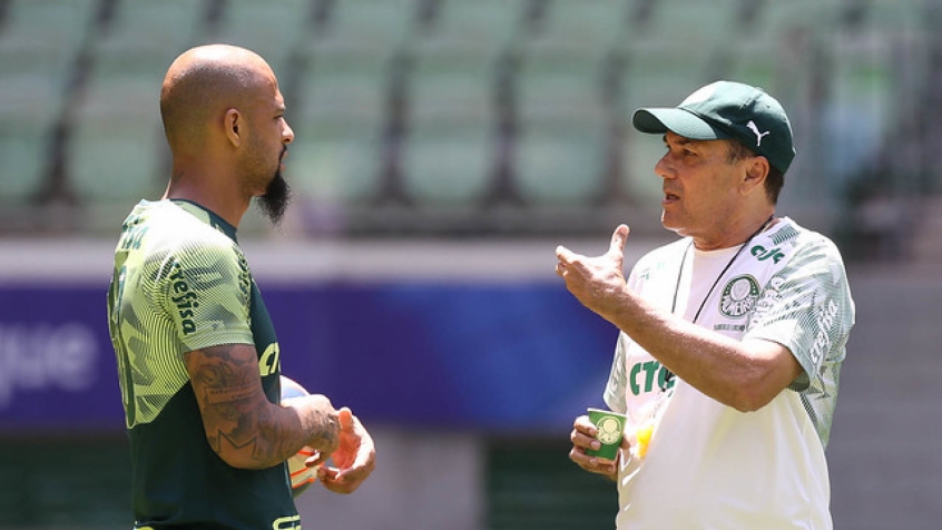 Felipe Melo elogia Luxa: 'Foi uma das nossas melhores contratações no ano'