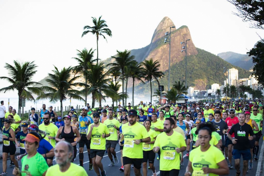 Camisetas da Maratona do Rio serão transformadas em máscaras de proteção contra Covid-19. (Divulgação)