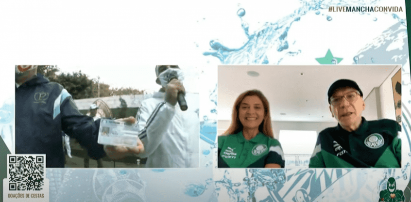 Leila Pereira e Lamacchia são os mais novos sócios da Mancha Alviverde: 