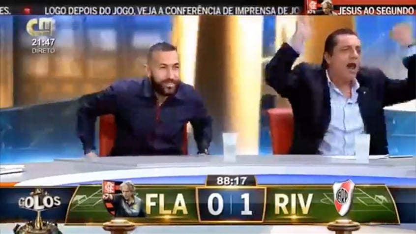 Técnico lembra vitória da Liberta com transmissão portuguesa