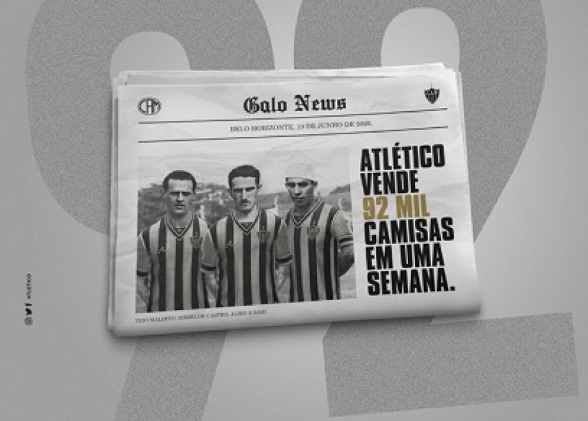 O Manto da Massa está a caminho da incrível marca de 100 mil peças vendidas em apenas uma senana