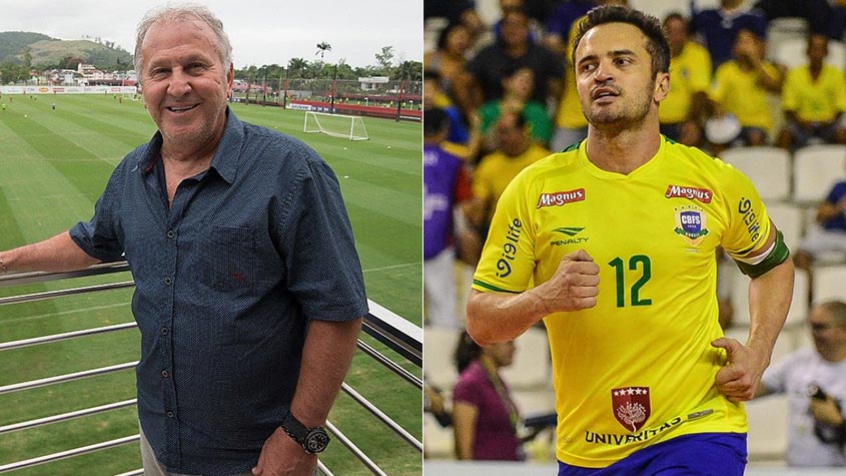 Zico diz que tentou levar Falcão para o Fla