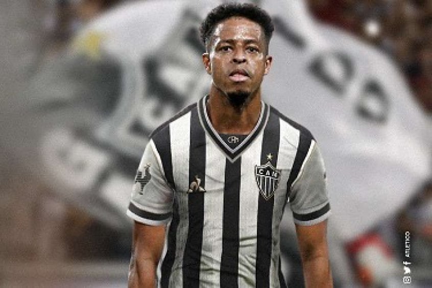 Keno o homem do jogo para o Atlético-MG